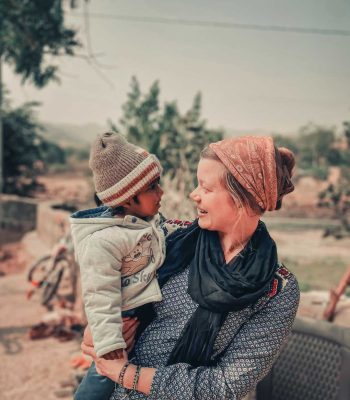 Dana and child